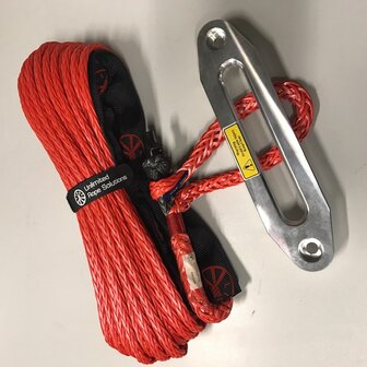 Liros 4x4life XTR liertouw met soft shackle + fairled
