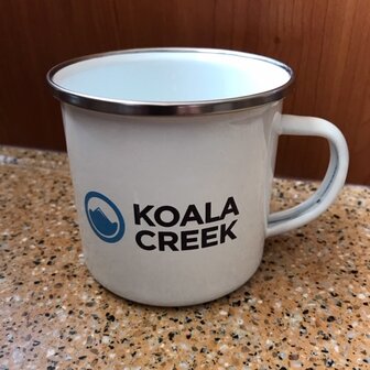 KOALA CREEK&reg; emaille mok 370 ml.