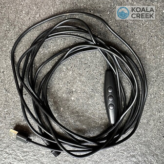 KOALA CREEK daktent LED strip - 3 kleuren dimbaar - 120 cm - USB-A