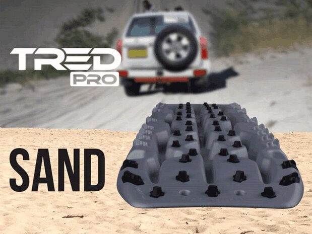 grijs - grey TRED PRO rijplaten - sandboards 4x4life