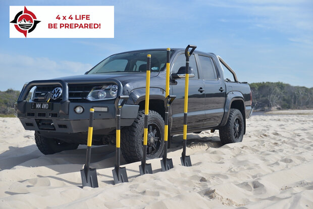 Mean Mother 4x4 3 delige schop - recovery shovel 3 parts