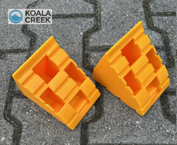 KOALA CREEK® LEVEL-IT complete  set met 2 levellers, 2 keggen en waterpas in tas