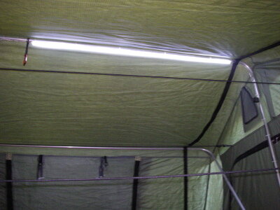 KOALA CREEK daktent LED strip - 3 kleuren dimbaar - 120 cm - USB-C - inclusief 7 mm. pees&nbsp;