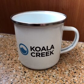 KOALA CREEK® emaille mok 370 ml.
