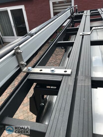 KOALA CREEK® Luifel montageset compleet (RVS)