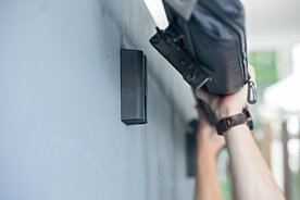 Racksbrax 8160 muurmontage snelmontage set niet afsluitbaar (2 stuks) 